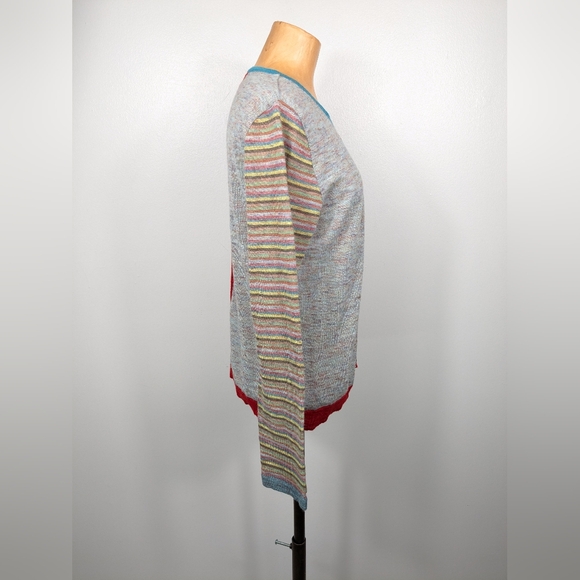 Eva & Claudi Size Large Wool Alpaca Blend Size Large Danish Design Artsy Funky - Picture 4 of 14